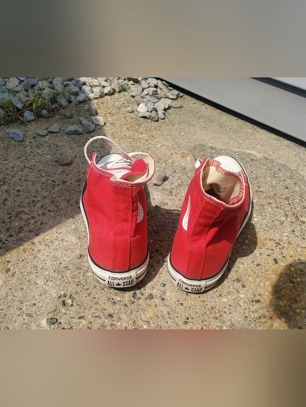 Converse Chuck Taylor All Star High Top Sneakers - Red - Picture 7 of 7